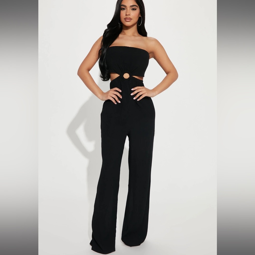 Fashion Nova Take Me To The Riviera Petite Jumpsuit